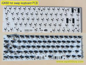 Igk Hot Swap Keyboard Pcb Pre Soldered Keyboard Pcb Custom Mechanical Keyboards Shop