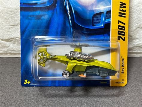 Hot Wheels 2007 New Models 13 Of 36 Sky Knife 013 180 Green EBay