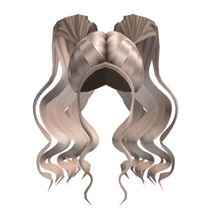 ୨୧ seaside waves platinum blonde ponytails Roblox