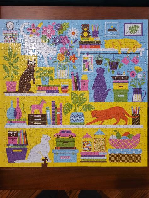 Curious Cats 500 Pieces Galison Rjigsawpuzzles