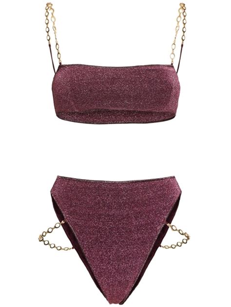 Lumiere Lurex Bikini W Chains Os Ree Swimwear Women Luisaviaroma