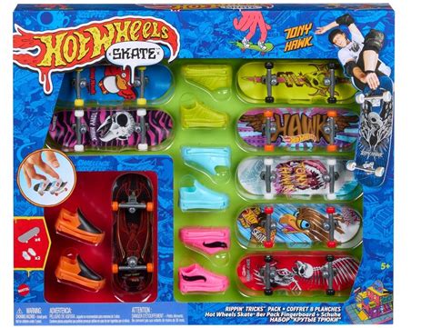 Hot Wheels Fingerboard Zestaw Mini Deskorolki do tricków Palcami Hot Wheels Sklep EMPIK