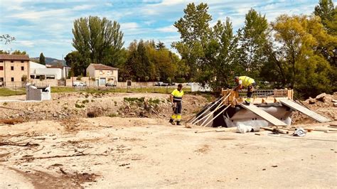 La próxima semana comenzarán los trabajos de montaje de la pasarela