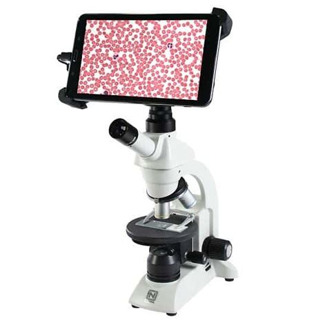 National Optical Digital Compound Microscope With 8 Tablet Monocular