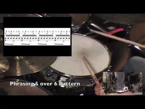 Drum Lesson Billy Ashbaugh 5 Over 6 Fill Idea Part 1 YouTube