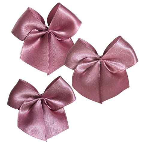 30 Laço de Cetim Nº5 para Decoração Lembrancinhas Nude Elo7