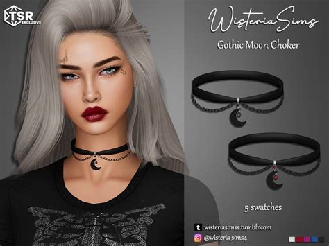 The Sims Resource Sims Necklace Wisteriasims Female Jewelry