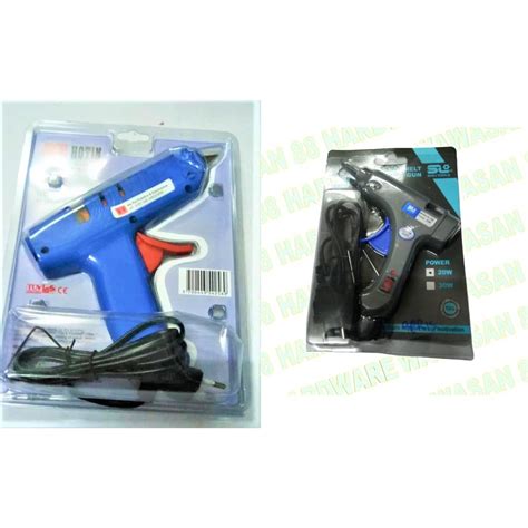 Hot Melt Gun Hot Glue Gun Silicone Adhesive Melt Glue Stick Gam Pistol Gam Batang Kit Flexible