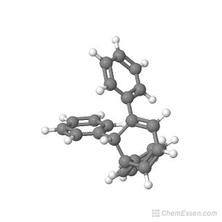 (5S)-1,5alpha,6alpha-Triphenyl-1,3-cyclohexadiene Structure - C24H20 - Over 100 million chemical ...