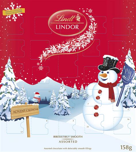 Lindt Lindor 158g Suklaakalenteri Dis — Horeca Tukku Kespro