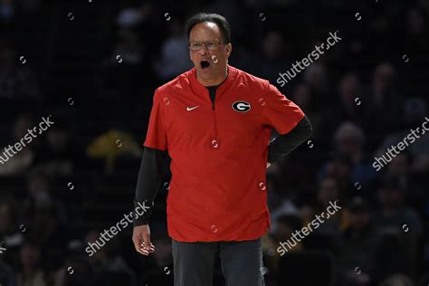 Georgia Head Coach Tom Crean Yells Editorial Stock Photo Stock Image