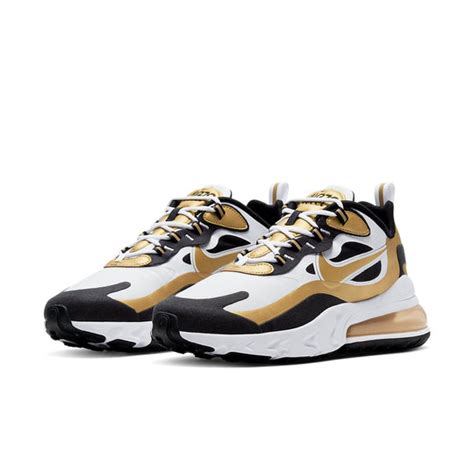 Nike Air Max 270 React Metallic Gold Cw7298 100 Kicks Crew