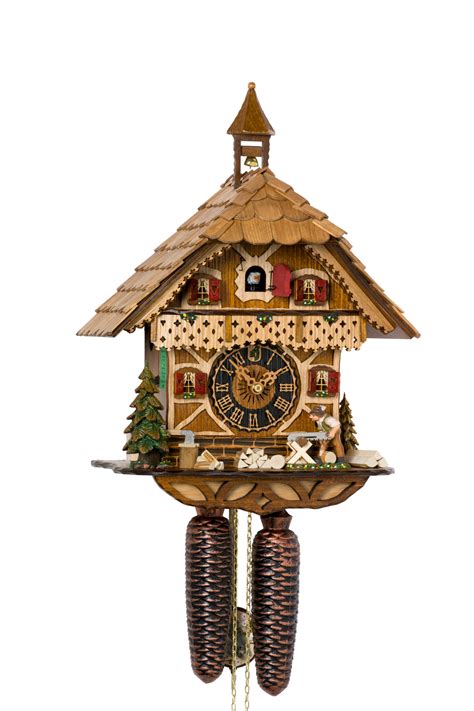 Original Handmade Black Forest Cuckoo Clock Made In Germany T