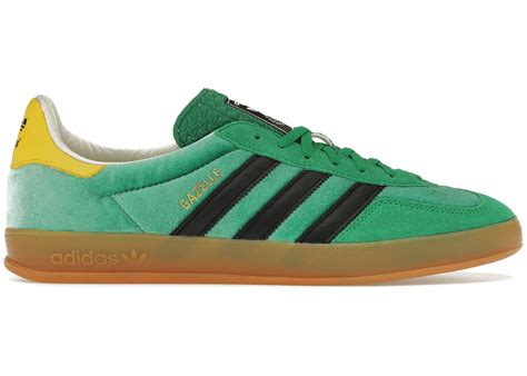 adidas Gazelle size? Exclusive Green Yellow Men's - IH3310 - US