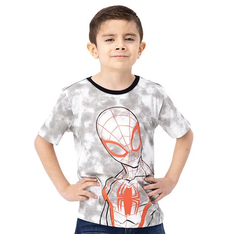 Playera Marvel Niño Estampado De Miles Morales | DelSol