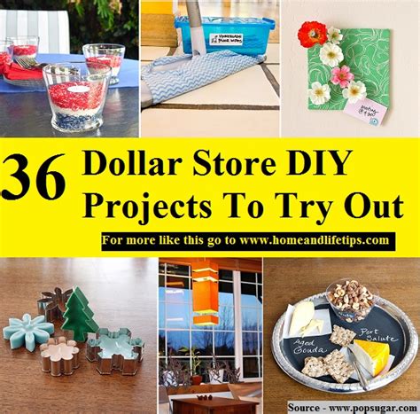 36 Dollar Store DIY Projects To Try Out - HOME and LIFE TIPS