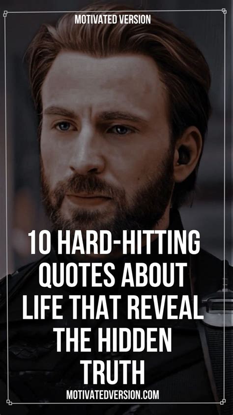 hard hitting quotes  life  reveal  truth quotes