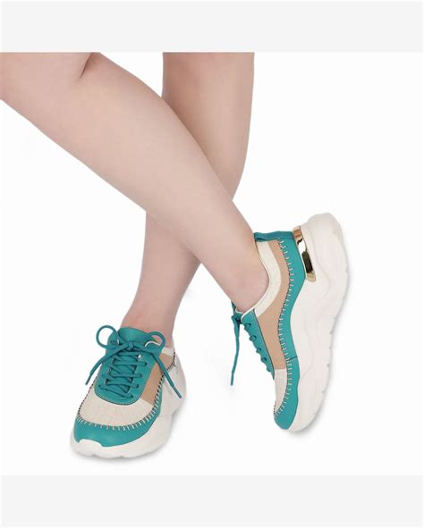 Riachuelo T Nis Fascite Plantar Anabela M Dio Esmeralda Nude Claro