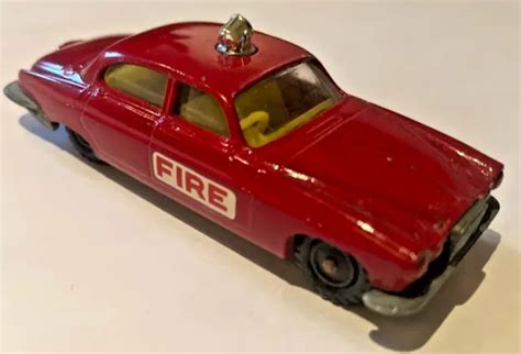 Jaguar Mk 10 Fire Department Husky Models Vintage 1967 Ohne Ovp Guter