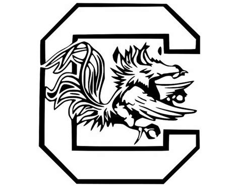 South Carolina Gamecock Clipart