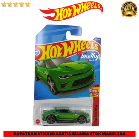 Hot Wheels Camaro Ss Hijau Then And Now Original Lazada Indonesia