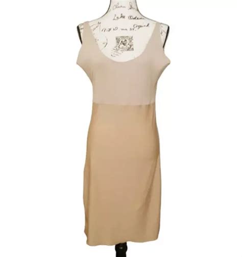 Spanx By Sarah Blakely Nude Dress Slip Tank Shapewear Xl Picclick Uk