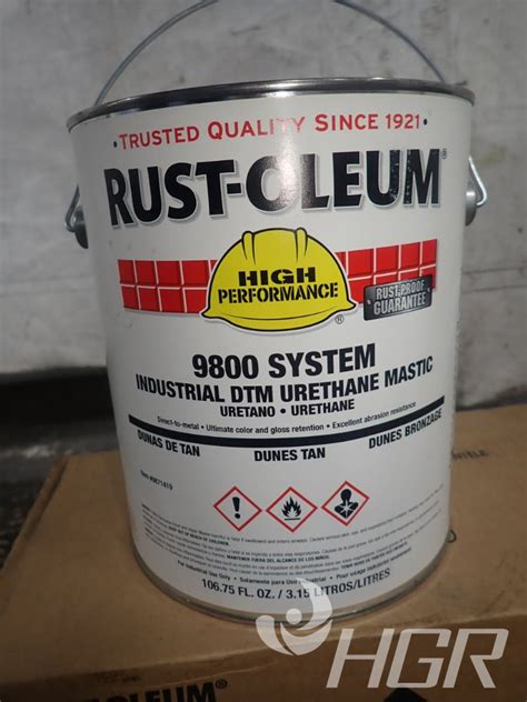 Used Rust Oleum Urethane Mastic HGR Industrial Surplus