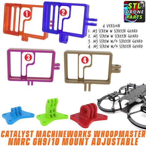Stl File Catalyst Machineworks Whoopmaster Namelessrc Naked Gopro Hero