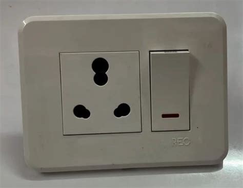 Havells Reo 5a Pvc Modular Electrical Switch Board At Rs 261piece Electric Switchboard