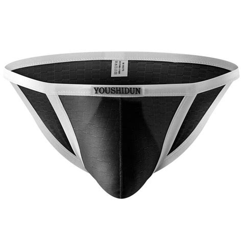 Zonbailon Men S Low Waist Comfort D Pouch Sexy Bikini Silky Stretch Briefs Ebay