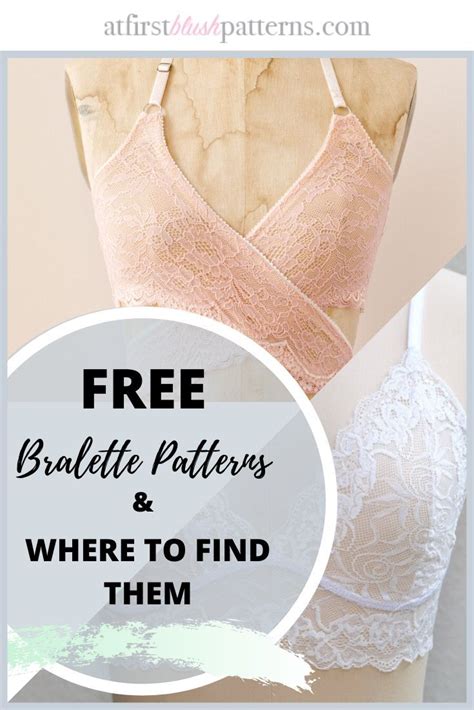 Looking For Bralette Sewing Patterns How About Free Bralette Patterns