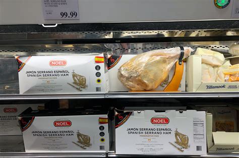 You can buy an entire cured Spanish serrano ham at Costco