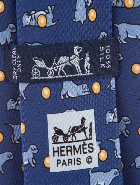 Hermès Animal Print Silk Tie - Suiting Accessories - HER104352 | The ...