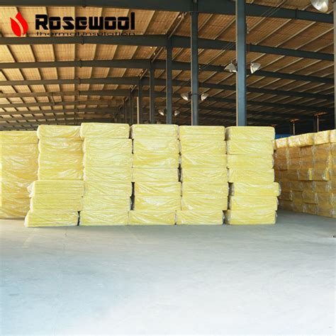 14kg M3 Density Construction Material Glass Wool Insulation Board China Glass Wool Board And