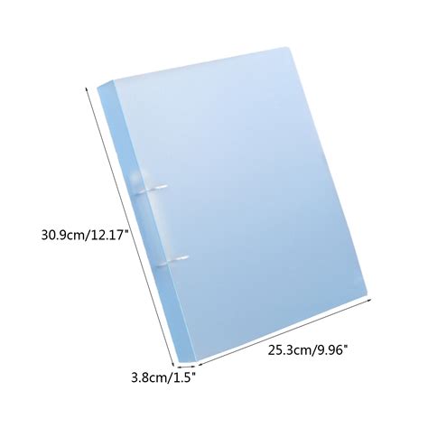 A4 File Binder 4 Ring Binder 2 Ring Binder Expandable Folder 220 Sheets