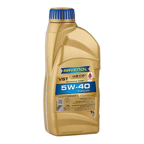 Масло моторное RAVENOL 5W-40 Синтетическое - купить в интернет-магазине ...