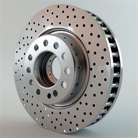 lowpoly  model  car disc brake premium ai generated image