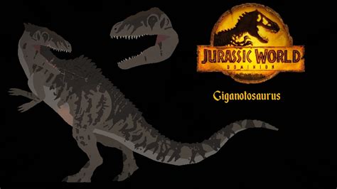 Jwd Giganotosaurus V2 Pack