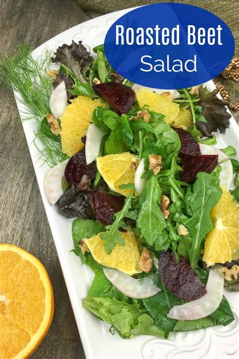 Roasted Beet Citrus Salad Recipe Mama Likes To Cook