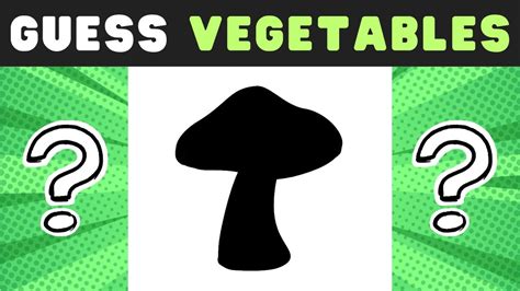 Can You Guess Vegetables By Shadow 🥕🥦 Potato Carrot Cucumber And More