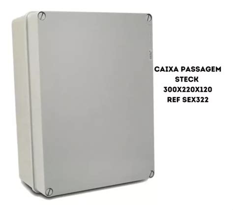 Caixa De Passagem Steck X X Ref Sex Mercadolivre