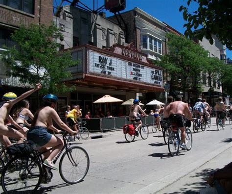 World Naked Bike Ride Madison Road Trip