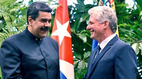 Presidente Maduro felicitó a Díaz Canel por su reelección en Cuba