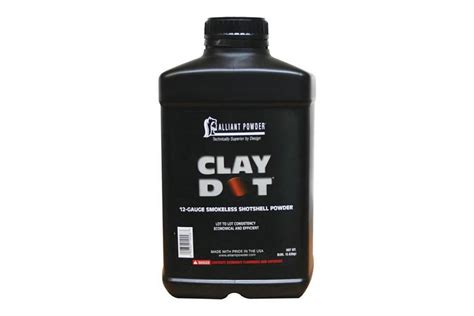 Alliant Powder Clay Dot 12 Gauge Smokeless Shotshell Powder 8lb Vance Outdoors