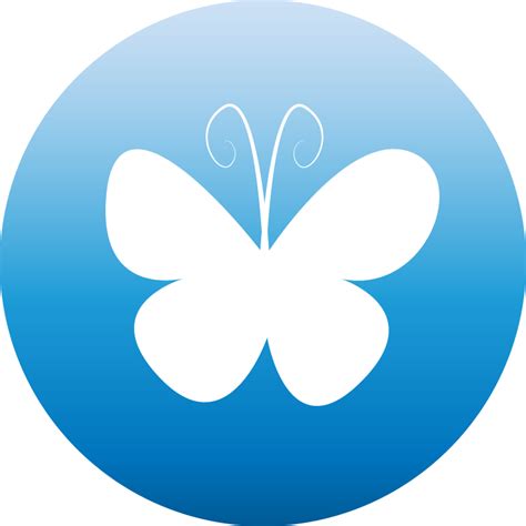 Butterfly Desktop Vector Icon - [Free Download] - (SVG and PNG)