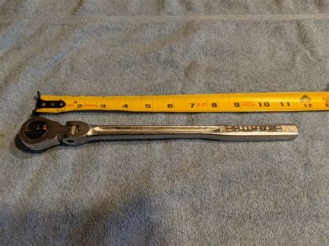 Craftsman Rare Usa Made 38 Drive Fine Tooth Flex Head Ratchet 42794