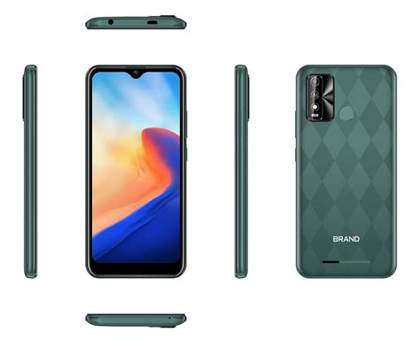 6.1 Inch Screen Octa Core Smartphone with 3000mAh Battery Golden Color ...