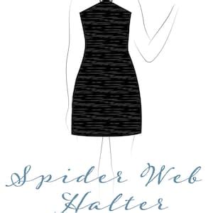 Easy Lingerie Sewing Pattern Sizes Xs Xl Sexy Valentines Day Slip Dress Halter Neck