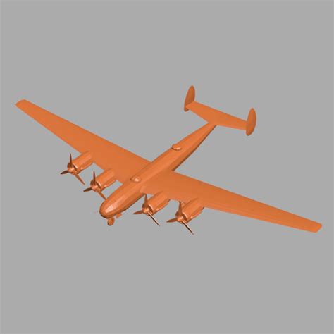 Stl File Messerschmitt Me 264 🏠 ・3d Printable Model To Download・cults