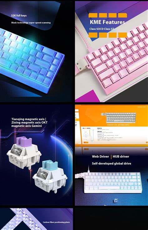Iyx Mu Ultra Wired Magnetic Mechanical Keyboard Aluminum Hot Swappable Rgb Rt Mm K